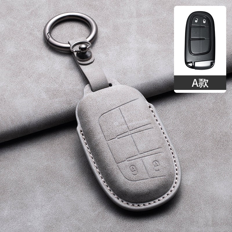 Suitable For Jeep Compass Key Cover Free Light Liberty Commander Phev Sheepba Key Protection - Image 1